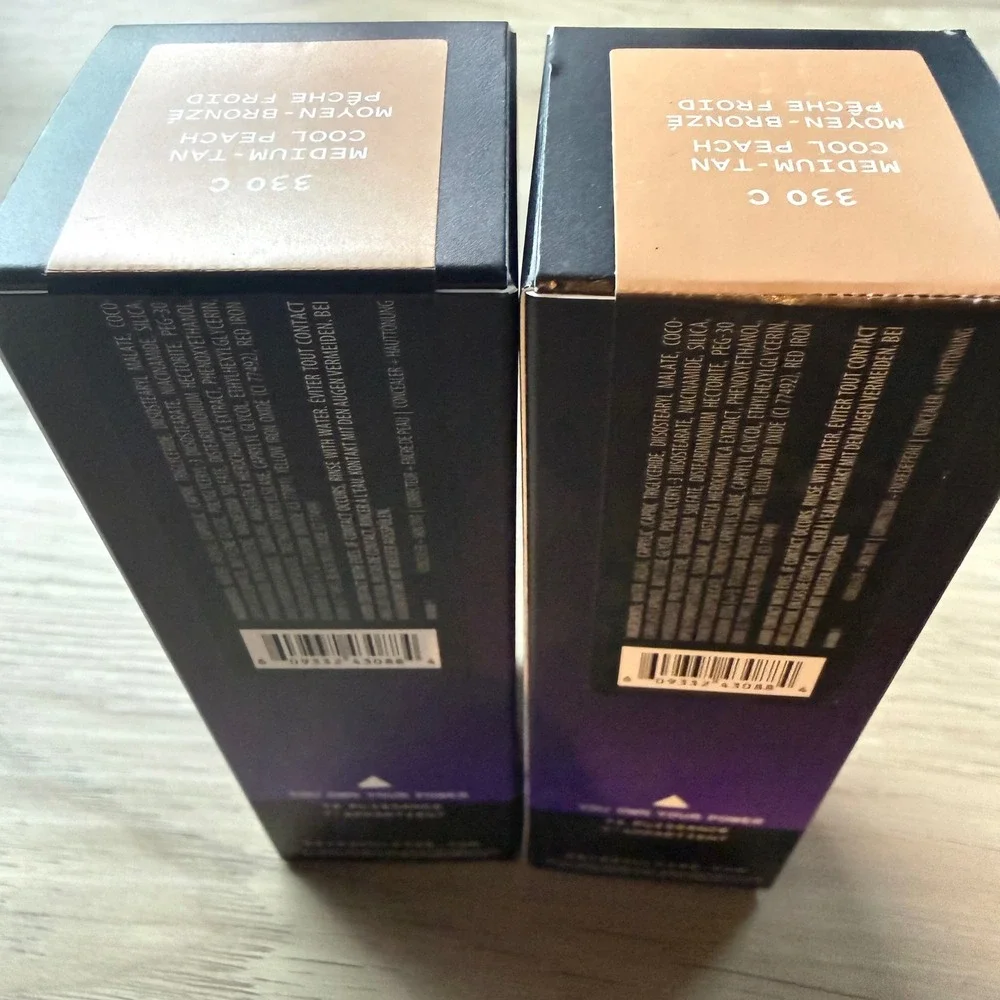 Keys Soulcare Like‎ Skin 2-in-1 Concealer + Tint 330 C Medium-Tan Cool 2pk 1oz